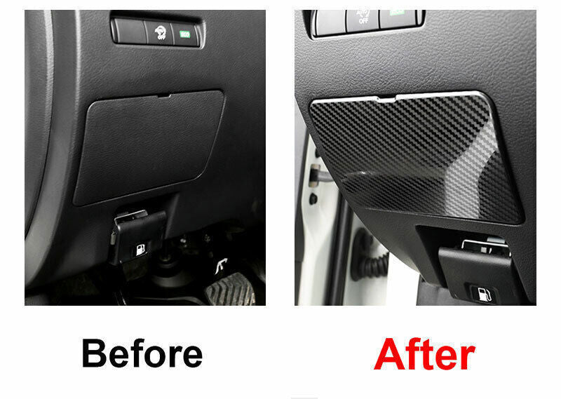 Console Storage Box Cover Trim Fit for Nissan Altima 2019-22 Steel Carbon Fiber