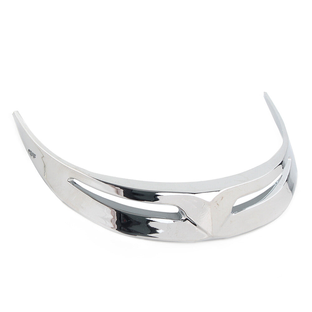 for Harley Dyna Super/Wide Glide Street Bob Softail Chrome Front Fender Tip Trim