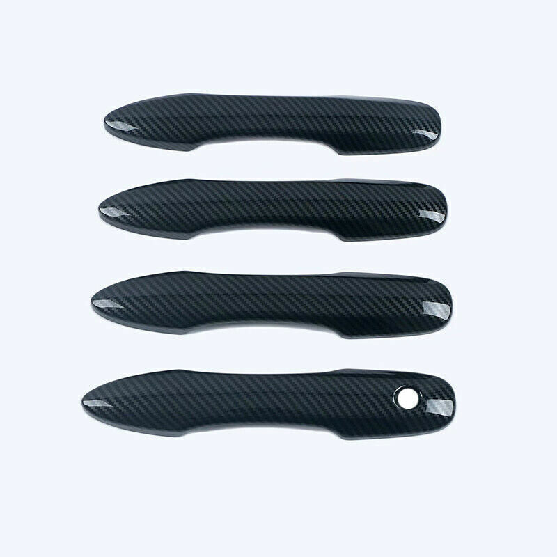 for Toyota for Corolla Sedan 2019-2023 ABS Carbon Fiber Outer Door Handle Cover Trim