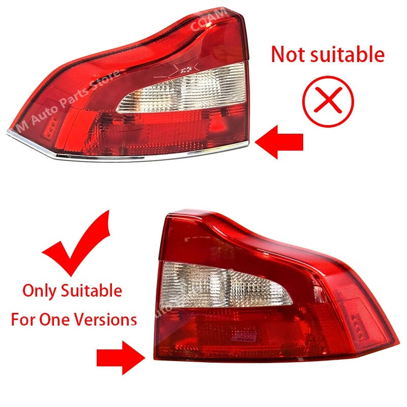 Left side applicable to for Volvo S80 2007-2013 taillight warning brake light signal light