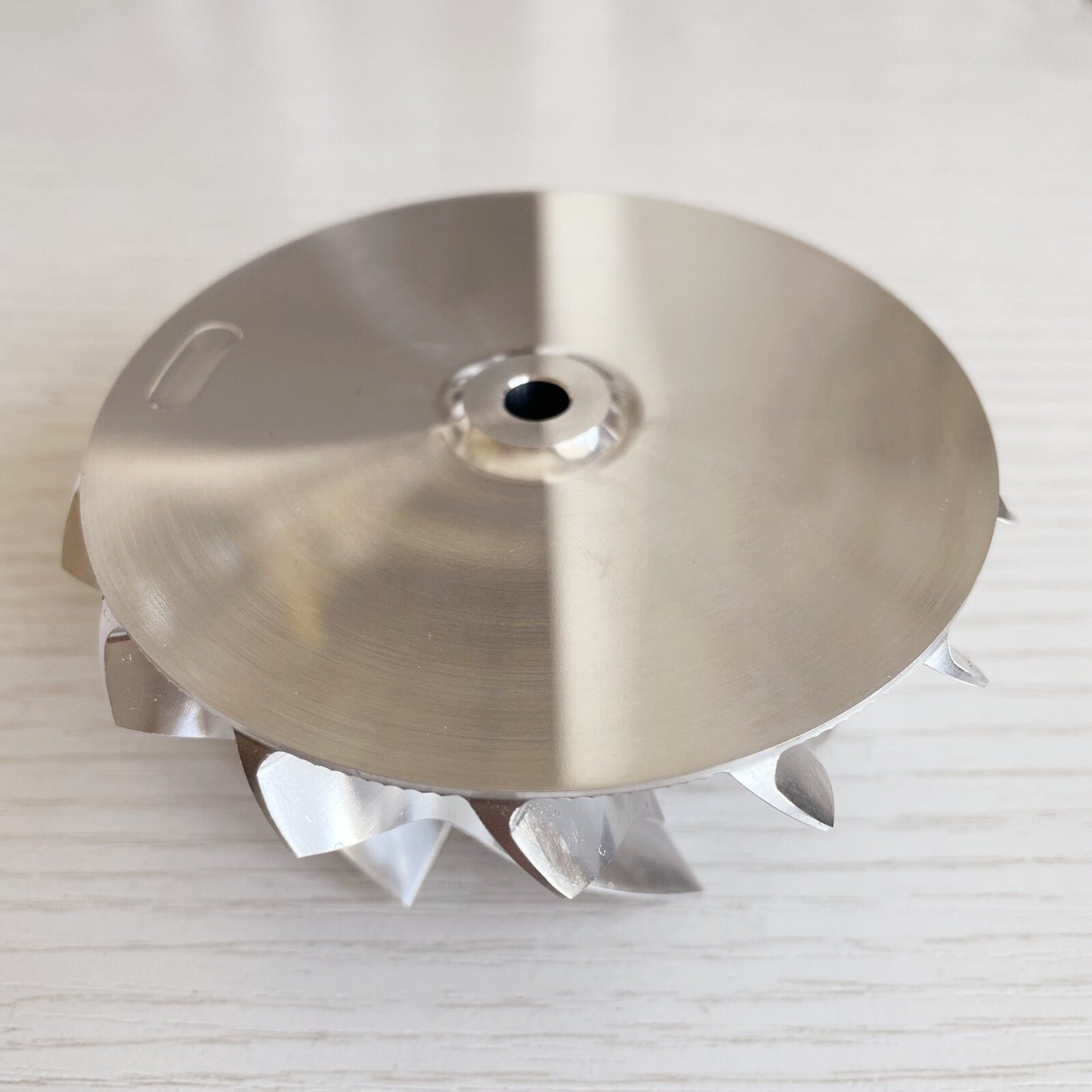 G35-1050 68.07/84.45 mm 7+7 Blade Performance Turbine Blank Compressor Wheel