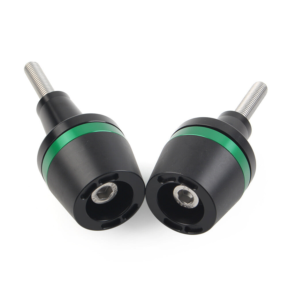 2¢ª Sturzpads Crash Protector f¨¹r for Yamaha for Suzuki for Honda for Kawasaki Universal Green