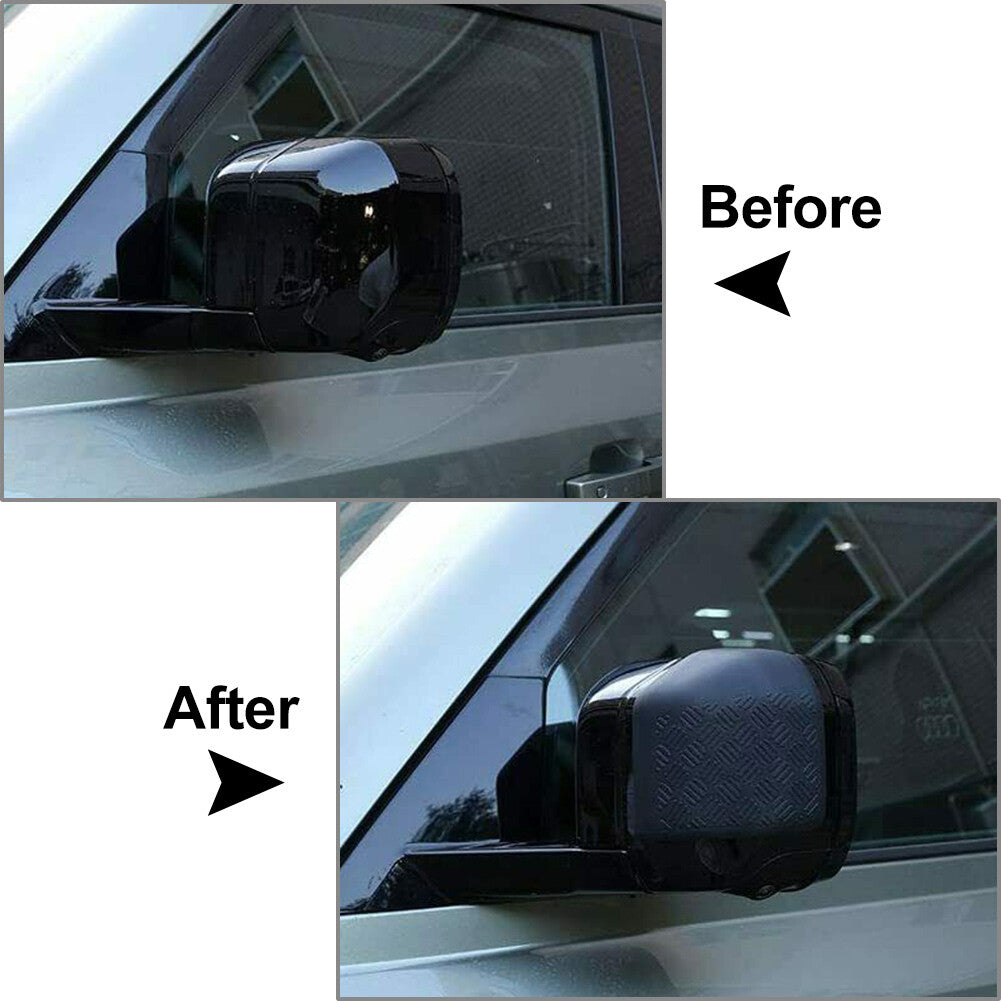 Exterior Rear View Mirror Cover Trim for Land Rover for Defender 90 110 20-23
