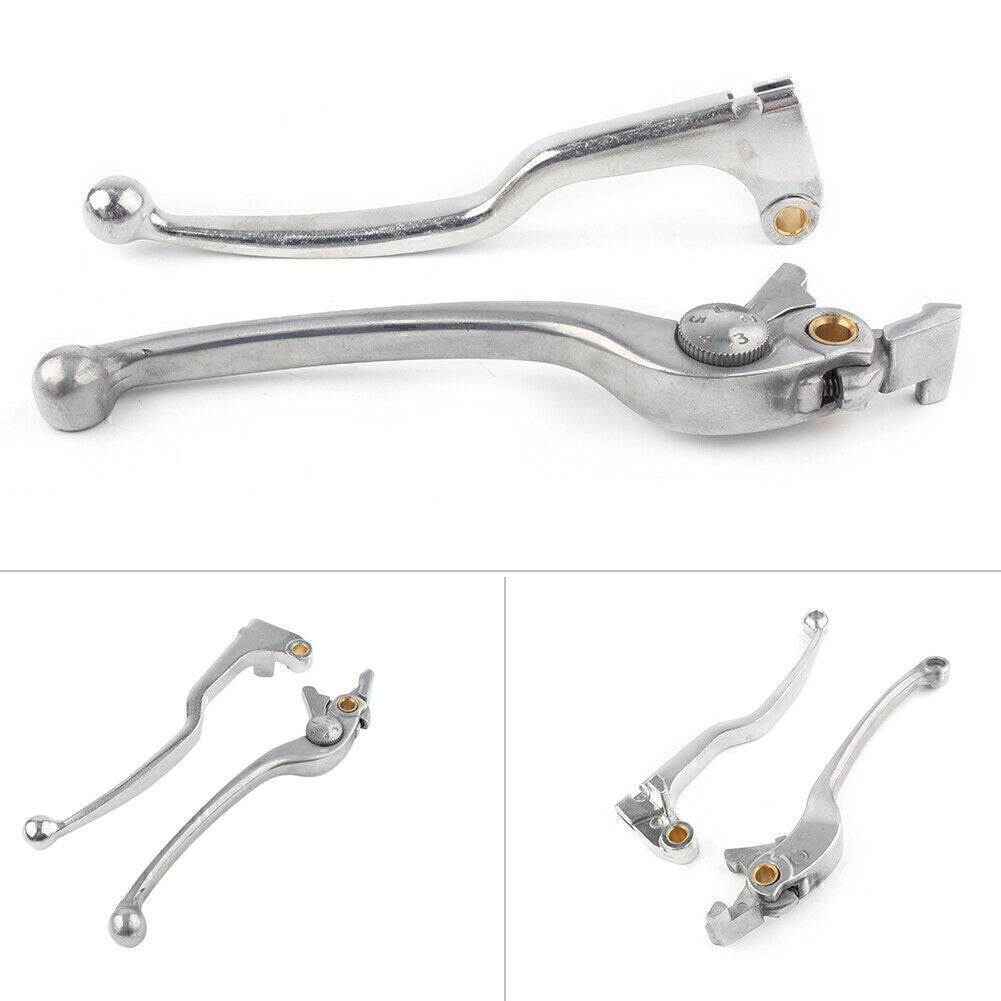 Chrome Brake Clutch Hand Lever Fit 1999-03 for Yamaha YZF R1 yzf R6 2006-10 R6S F1