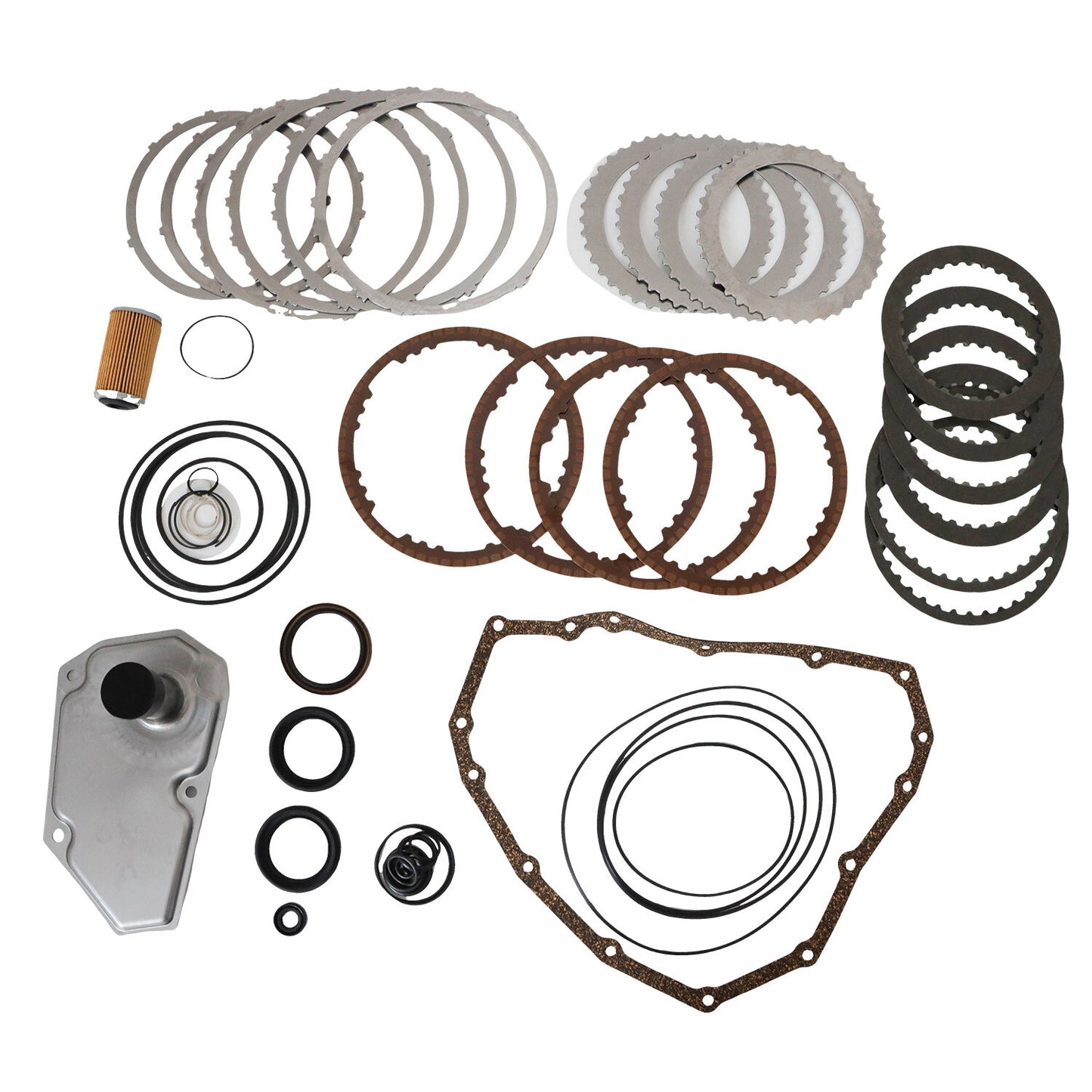 Transmission JF015E RE0F11A Master Rebuild Kit Filter Clutch Disc for Nissan