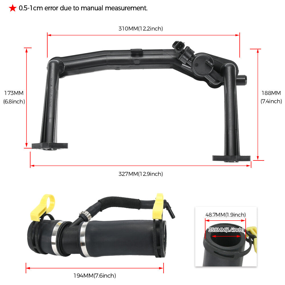 Cooling System Replace Kit For Land for Range Rover Sport 3.0L V6 for Jaguar XJ 2013-19