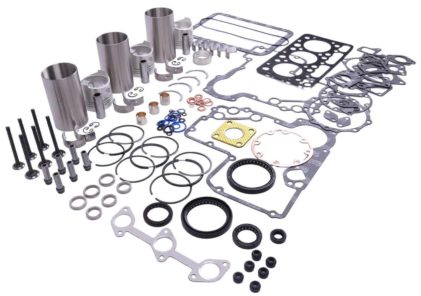 STD Overhaul Rebuild Kit for Kubota D750 IDI 3 Cylinder Engine
