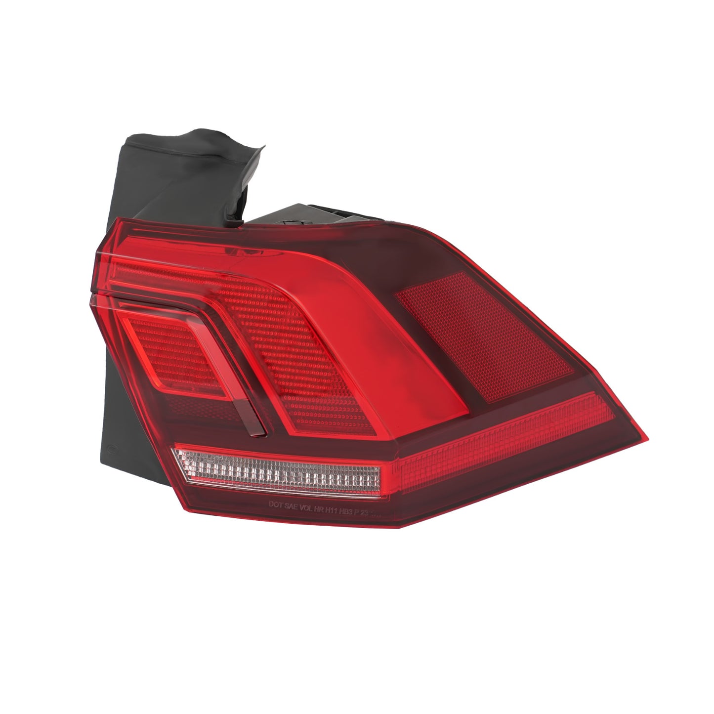 LED inner and outer taillights, right taillight applicable to 2018-2023 for Volkswagen for Tiguan .