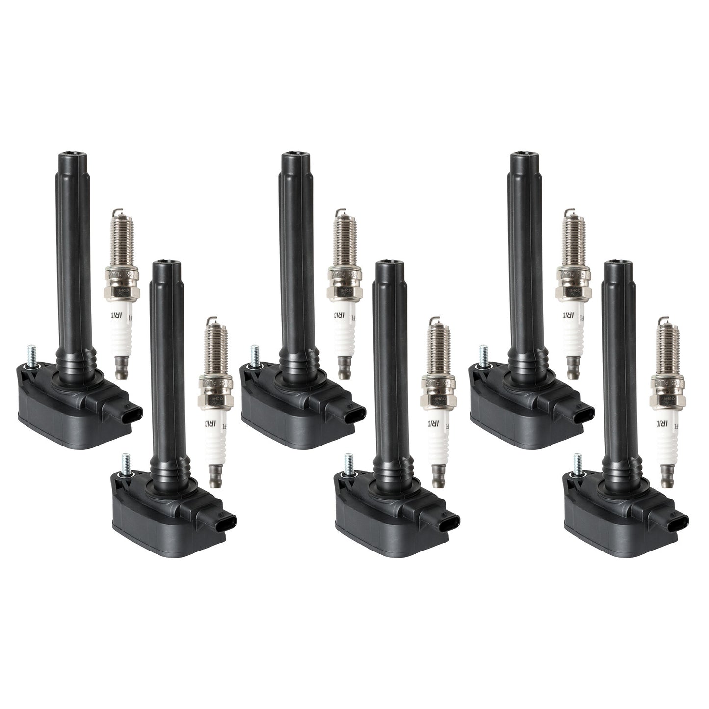 6 Set Ignition Coils + Iridium Spark Plugs UF807 For 2019-2020 for Ram 1500 V6 3.6L