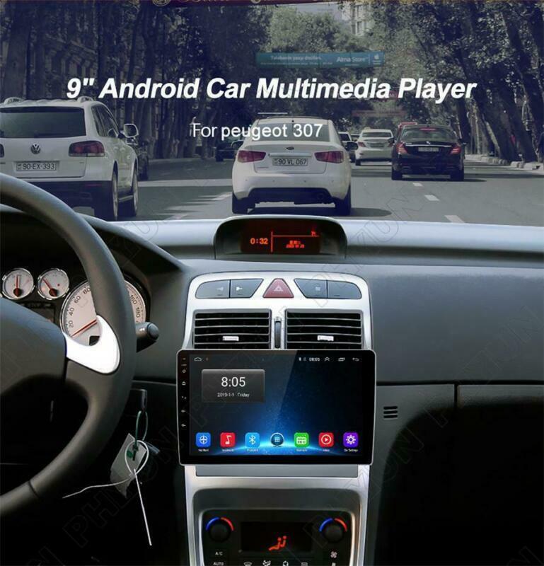 9 For 2004-2013 for Peugeot 307 Android 9.0 Stereo Radio Player GPS Navi Wifi 2+32G