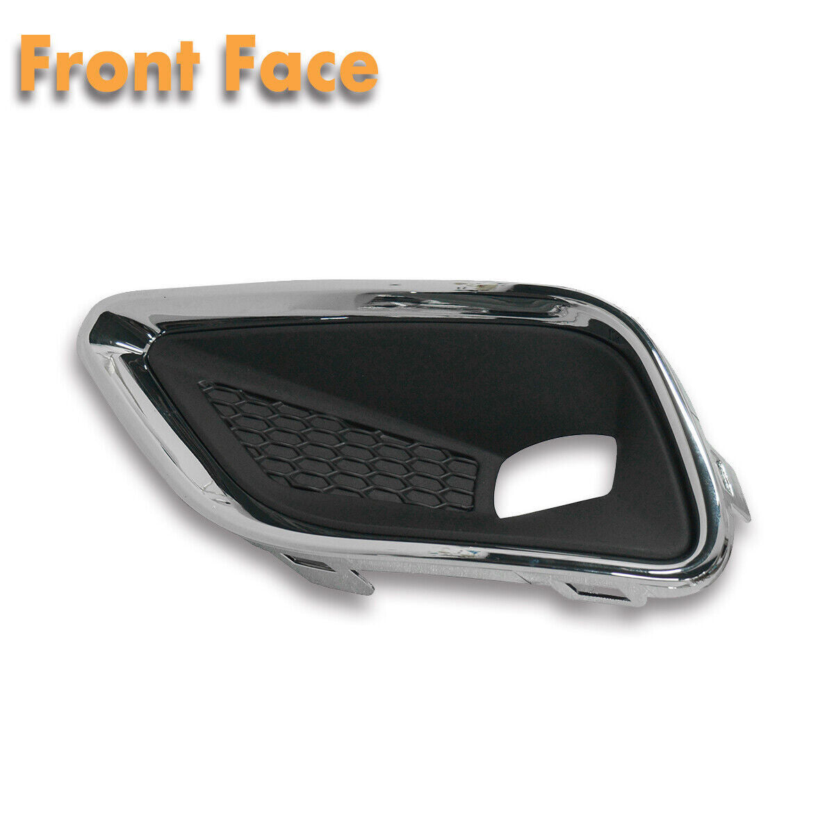 1Pcs Chrome Front Left Fog Light Cover Bezel Trim for Jeep Cherokee 2019-2020
