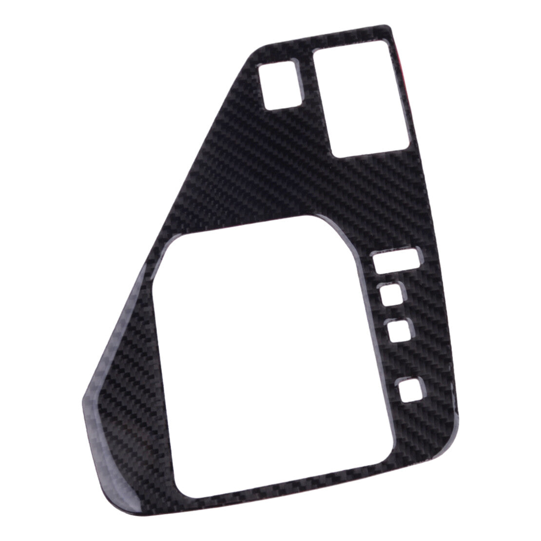 Carbon Fiber Gear Shift Panel Trim Cover Fit for Subaru Crosstrek 2024 Replace