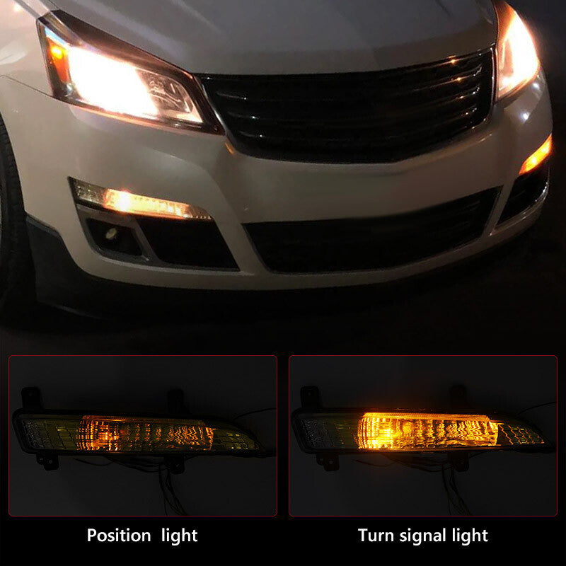2013-2017 for Chevrolet Traverse Driver Passenger Turn Signal with Bulb Light