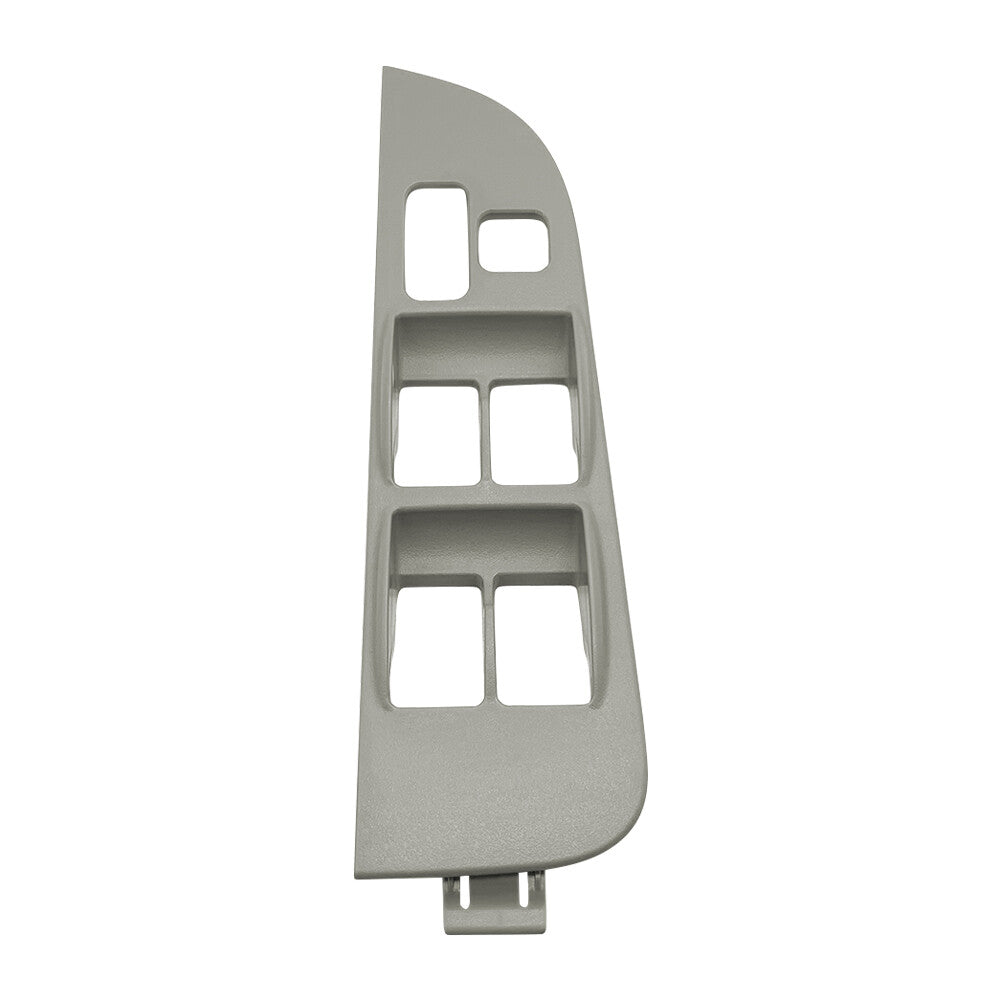 Master Power Window Switch Bezel Trim Driver Side for Toyota for Corolla 98-02 Gray