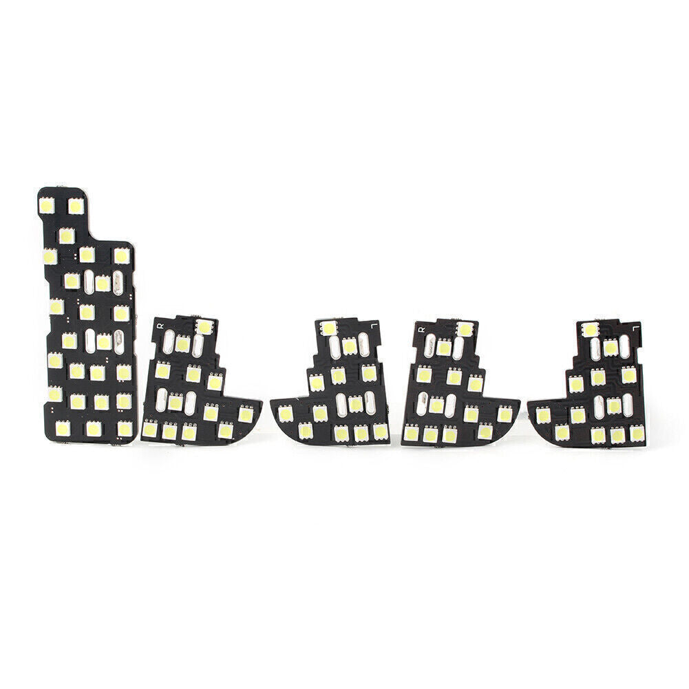 5x Bright White Interior Dome Map Reading Lights Kit ForHonda Odyssey 05-08