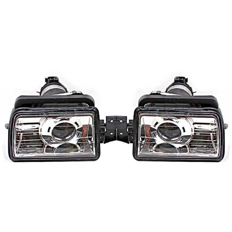 pair of front bumper fog lights and daytime running lights are suitable for BMW 5 E34 1988 - 1995
