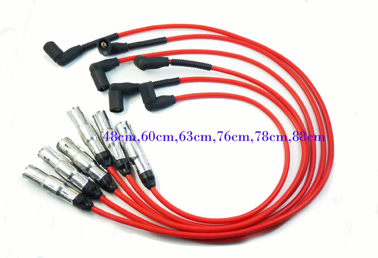 Fit for Volkswagen for Jetta for Golf 2.8L Ignition Spark Plug Wire Set 021998031D NEW