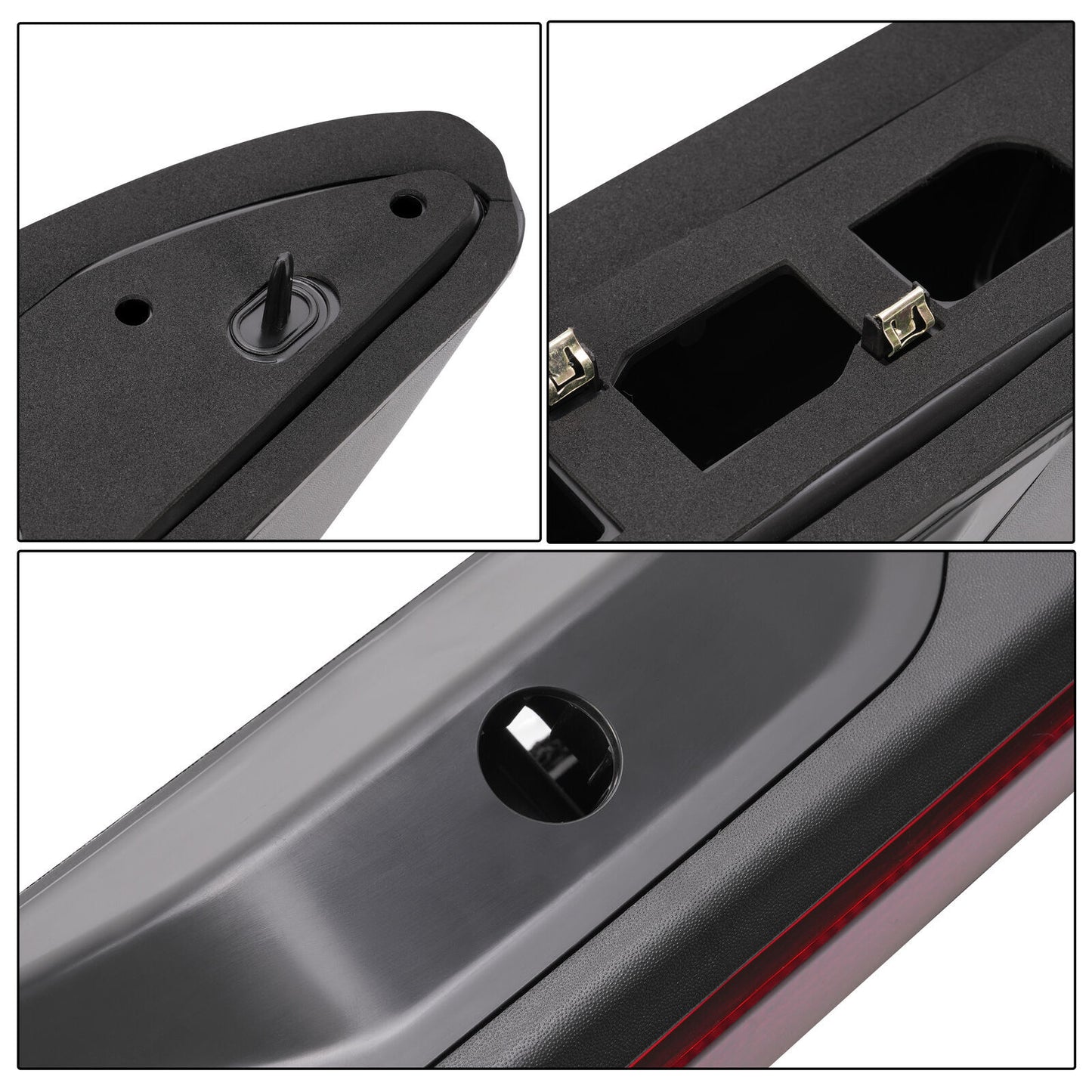 Suitable for Ford Transit-150, Transit-250, and 350 2018-2019 models, LED third brake light and stop light.