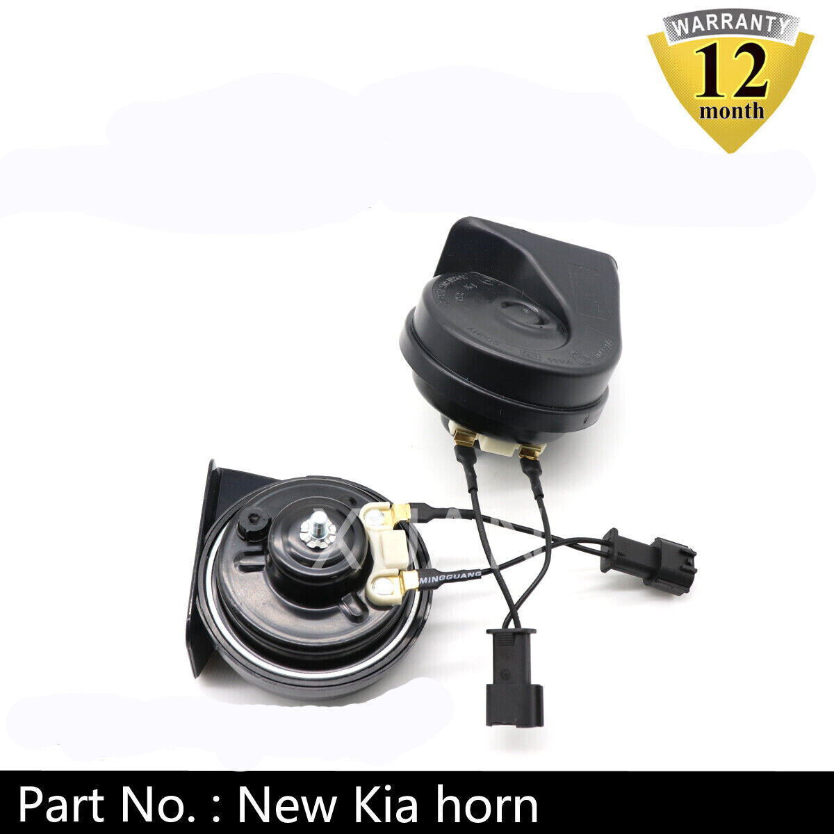 1Pai high and low pitch dual Klaxon for older for Hyundai Sonata and for Kia Sedona Carniva