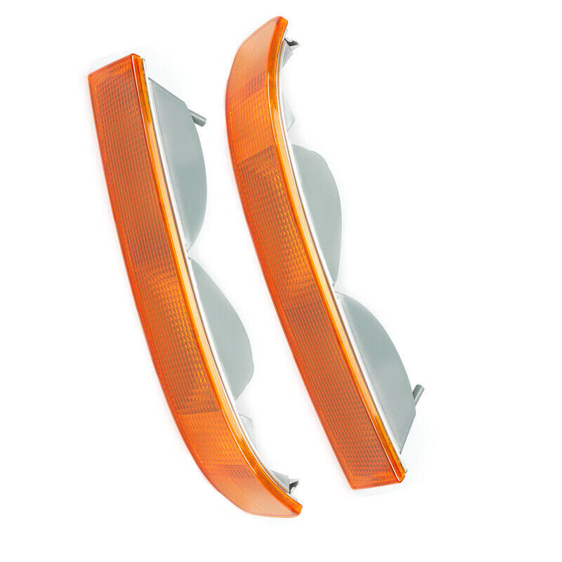 Front turn signal lights (no bulb, yellow) applicable to for Chevrolet for GMC Van 1500 2500 2003-19