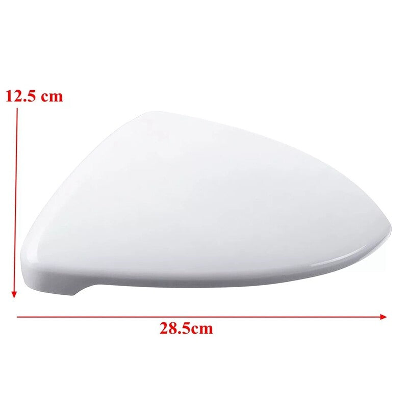 2x Rearview Mirror Cover Cap For 2013-18 for VW for Golf Mk7 Mk7.5 GTI White Left Right