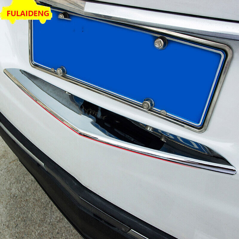 for Cadillac XT5 2016-2020 Car Chrome Rear Trunk Tailgate Lid Cover Decor Trim