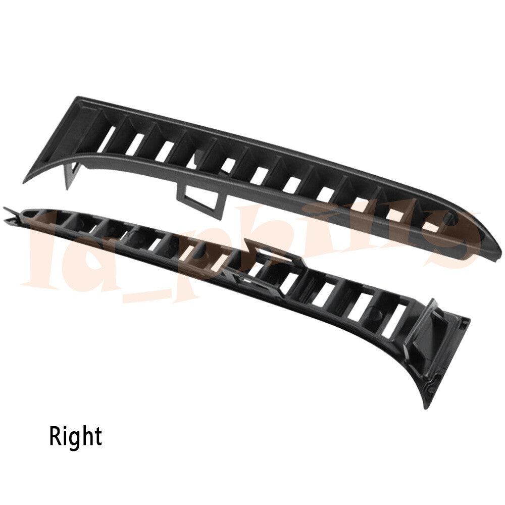 2pcs Fits for BMW M4 F82 Black Front Bumper Left + Right Side Air Inlet Grille