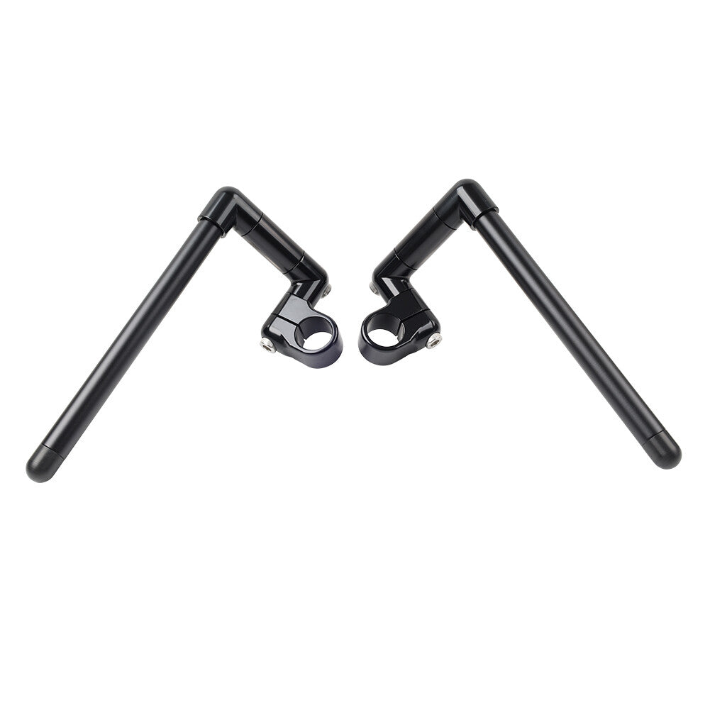Motorcycle 31MM Cafe Racer Bars 7/8 Universal Clip-On Handlebar Fork Tube