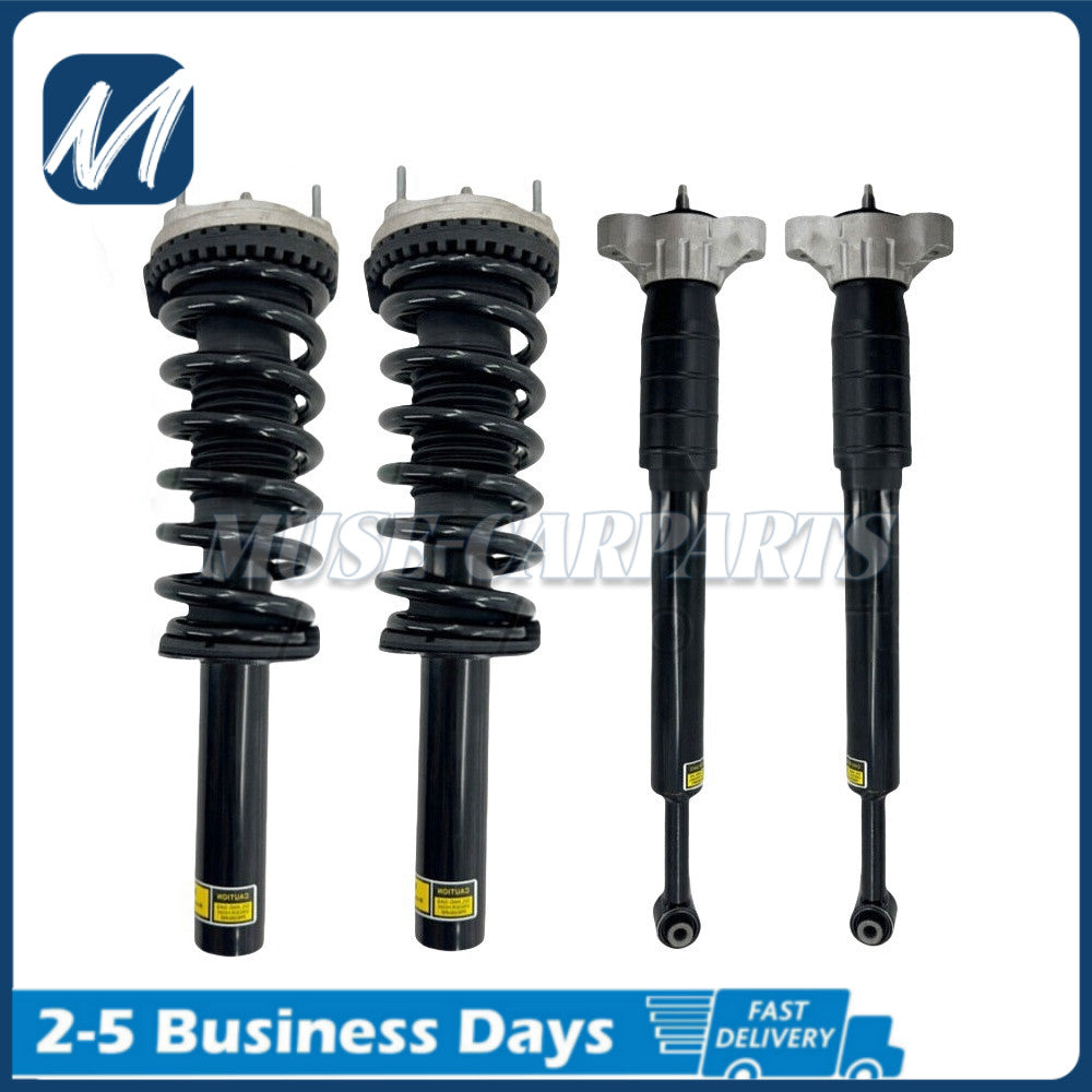 The 4-piece front and rear shock absorber strut auxiliary system is suitable for BMW X3 F25 (2011-2017) and X4 F26 (2015-2018).