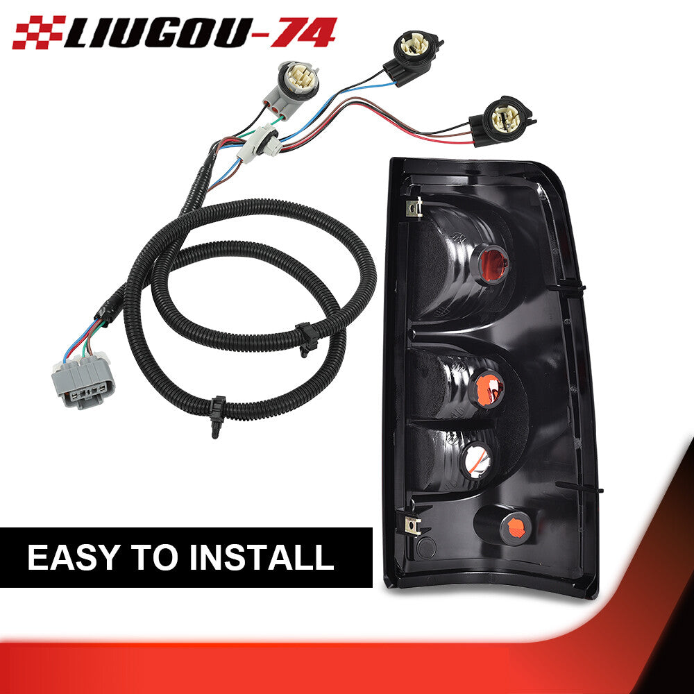 Left taillight wiring harness 16531401, suitable for 03-07 for Chevrolet Silverado for GMC for Sierra .