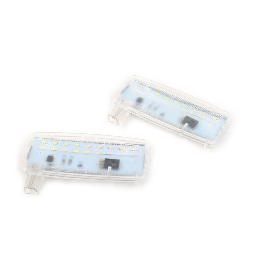 2x Error Free LED SMD Vanity Mirror Visor Light Fit for BMW E88 E93 LCI for Rolls-Royce