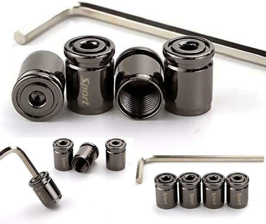 4-piece car tire valve stem cover, car wheel tire valve stem cover, anti-theft dust cover