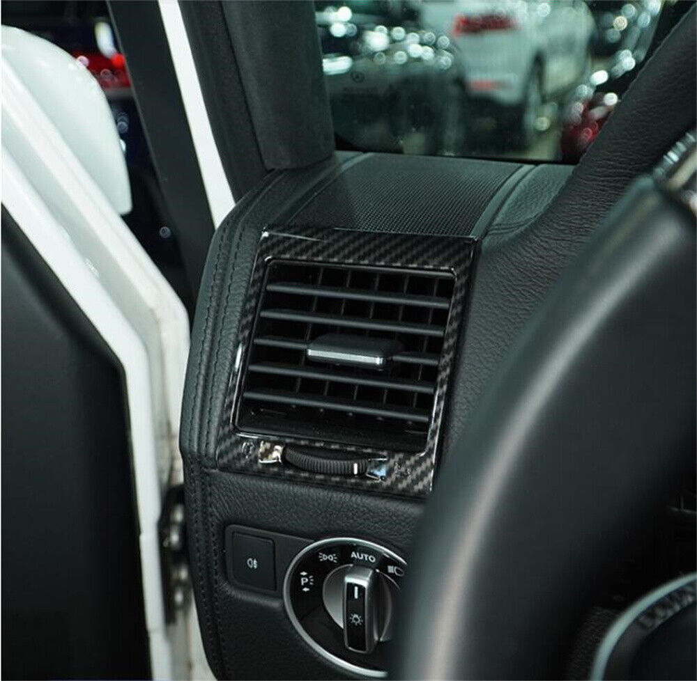 Carbon Fiber ABS Side Air Vent Outlet Cover for Benz G Class W463 G500 2004-2018