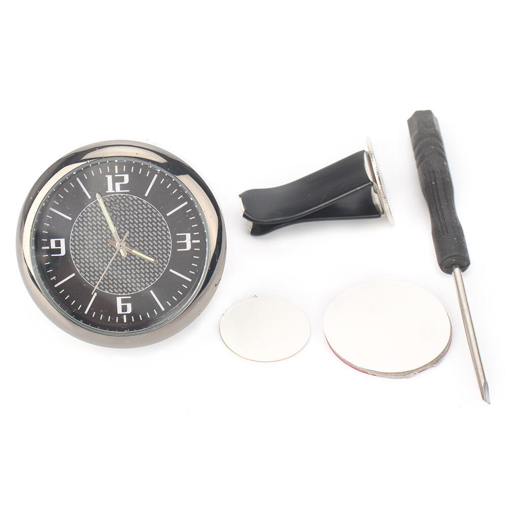 for Kia Car Clock ReFor Interior Luminous Electronic Quartz Watch Ornament Metal