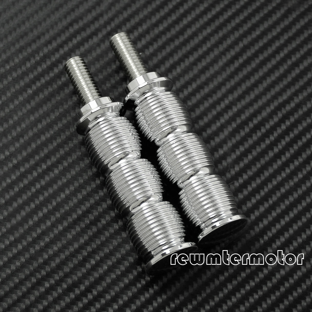 1 Pair Chrome Shifter Brake Pegs Bolt Foot Pedal Fit For Indian Chief Victory