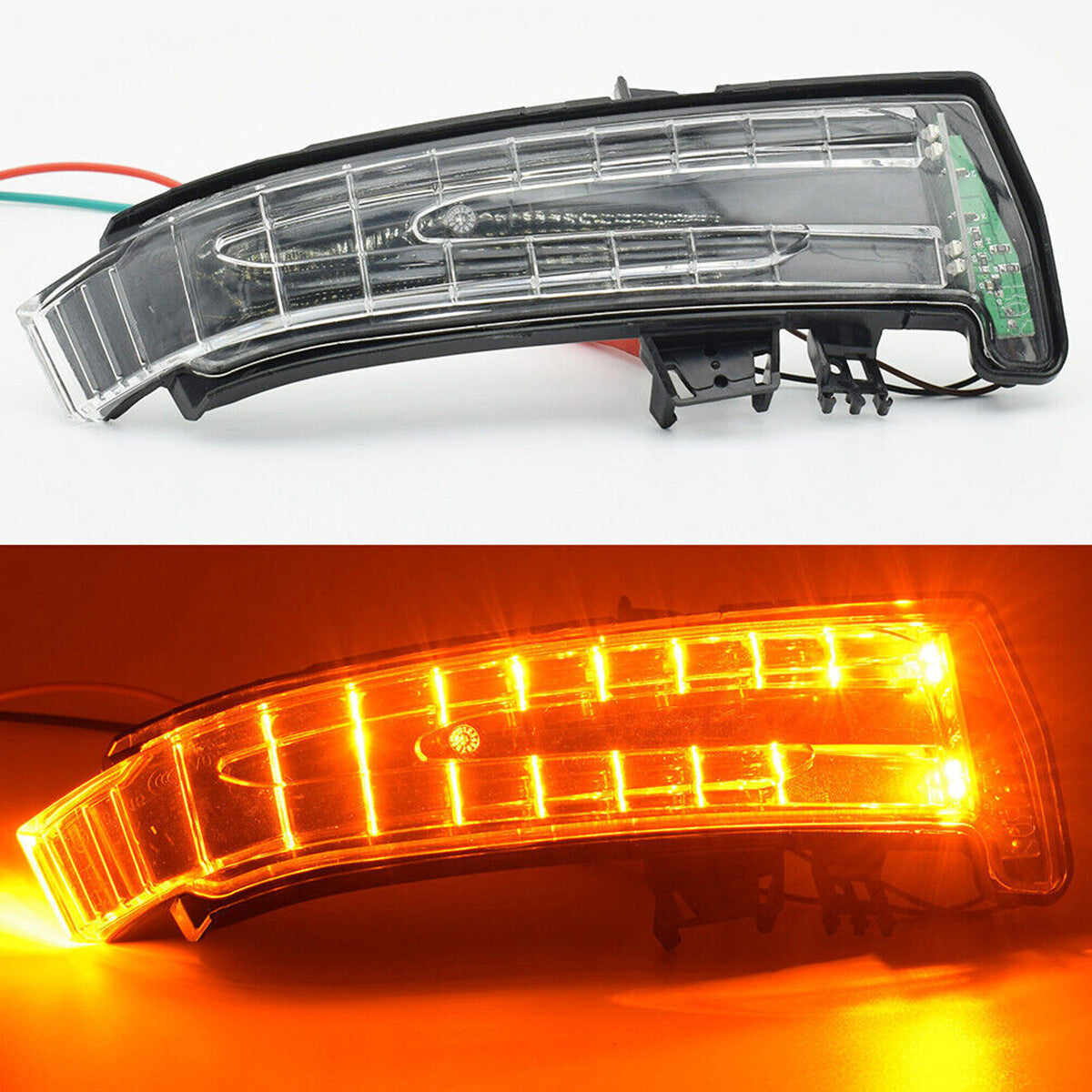 Driver's side turn signal 2129067401 is applicable to for Mercedes-Benz W204, W212, W221, W176, W246, and C117.