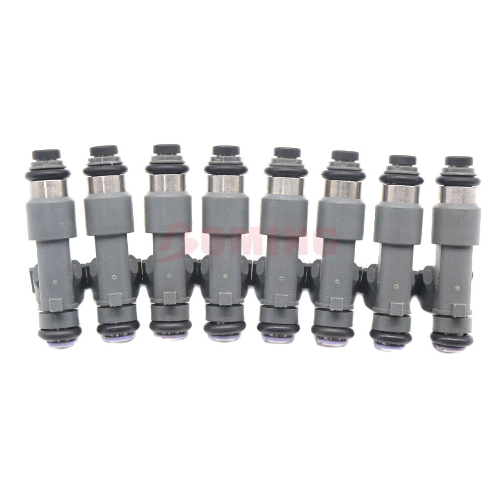 Pack 8pcs Fuel Injectors New for Nissan Titan Flex Fuel 2005-2006 16600-ZH00A