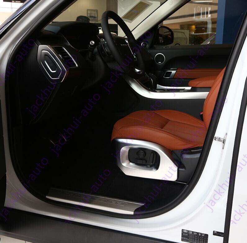 ABS Chrome Front for seat frame cover Fit for Land Rover for Range Rover Velar 2018-2021