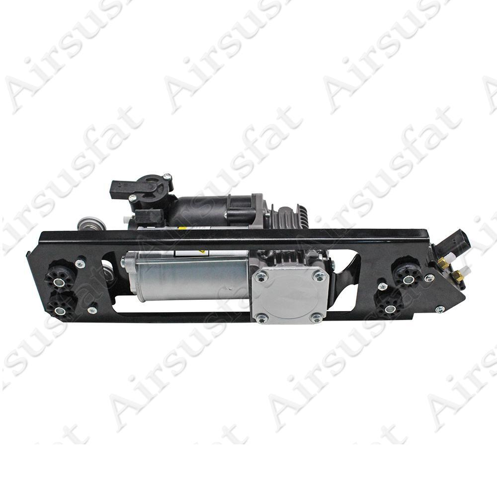 for BMW 5 Series E61 Touring 04-10 air suspension compressor with bracket + valve block
