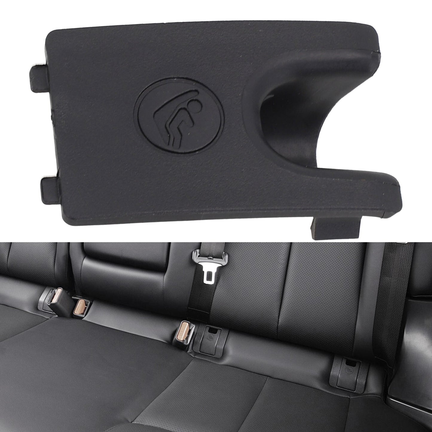 Black Car Rear Child for Seat Hook Anchor Cover Cap for Toyota for Camry for Avalon