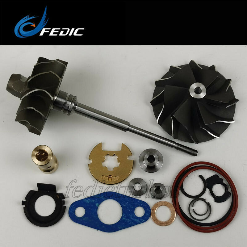 Turbo shaft and wheel + repair K0422-882 for Mazda 3 6 CX-7 2.3L 191 Kw DISI EU