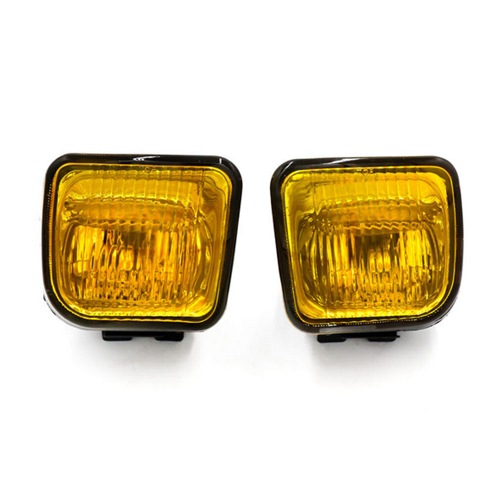 For 96-98 for Civic 2DR 3DR 4DR EK9 JDM Yellow Lens Bumper Fog Lights Lamps/w Wiring