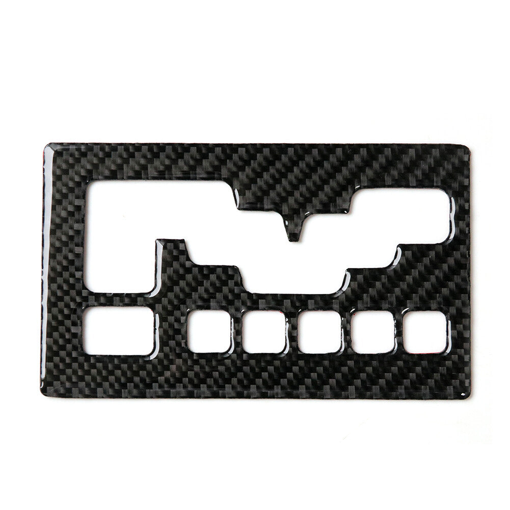 Carbon Fiber Inner Gear Shifter Panel Trim for Dodge Journey 2010 SXT SE Type B