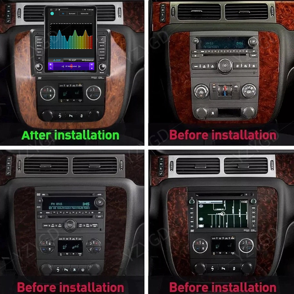 for GMC Savana 2500 Android Auto Carplay Car Radio GPS GPS Stereo Screen WIFI FM