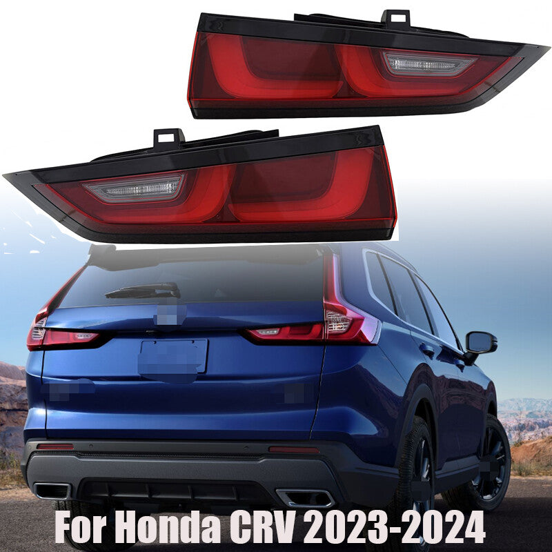 Driver Passenger Side Fits for Honda CRV 23-24 EXL Sport LED Inner Tail Light Set