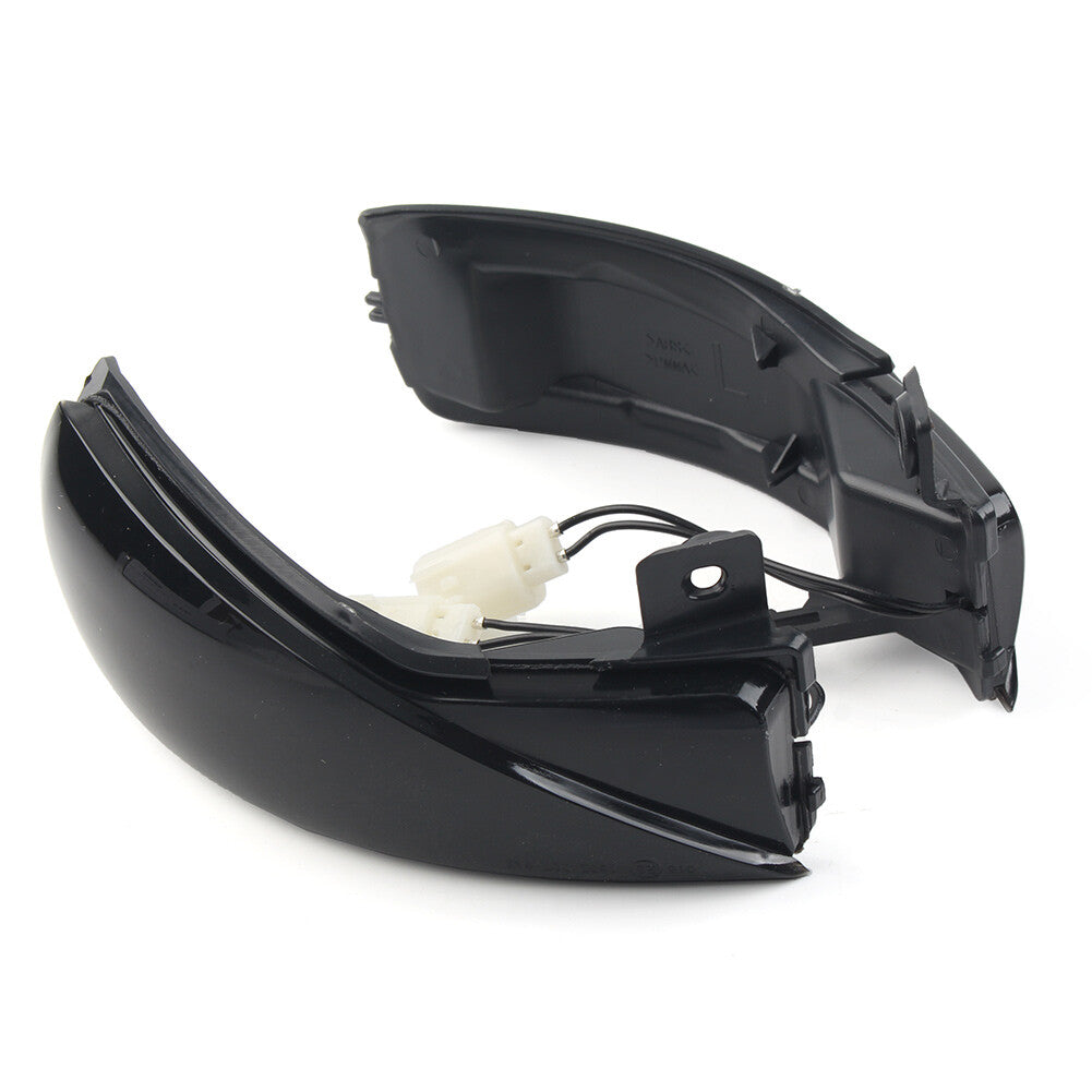 for Mazda 3 BL 08-14 6 GH 07-15 Black 2x Side Mirror Lamp Turn Signal Light