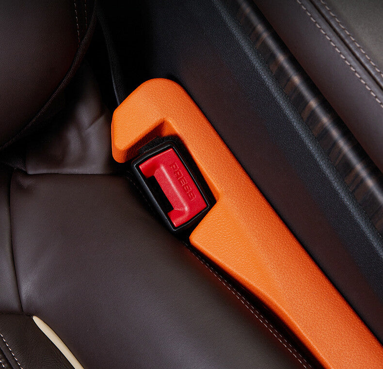 2 Orange Car for Seat Gaps Filler for Cars, SUVs, and Trucks - for Seat Blockers and Space Fillers