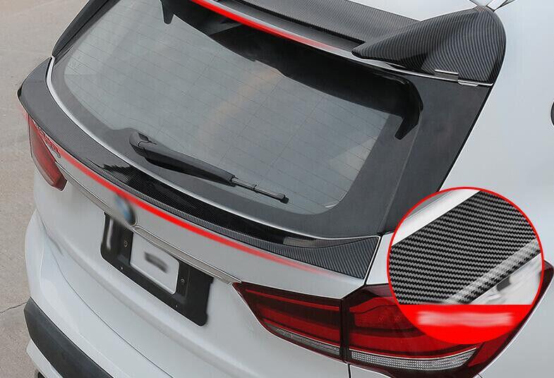 For 2018-2021 for BMW X3 G01 ABS Carbon Fiber Rear Spoiler Tail Trunk Lip Wing Bar1