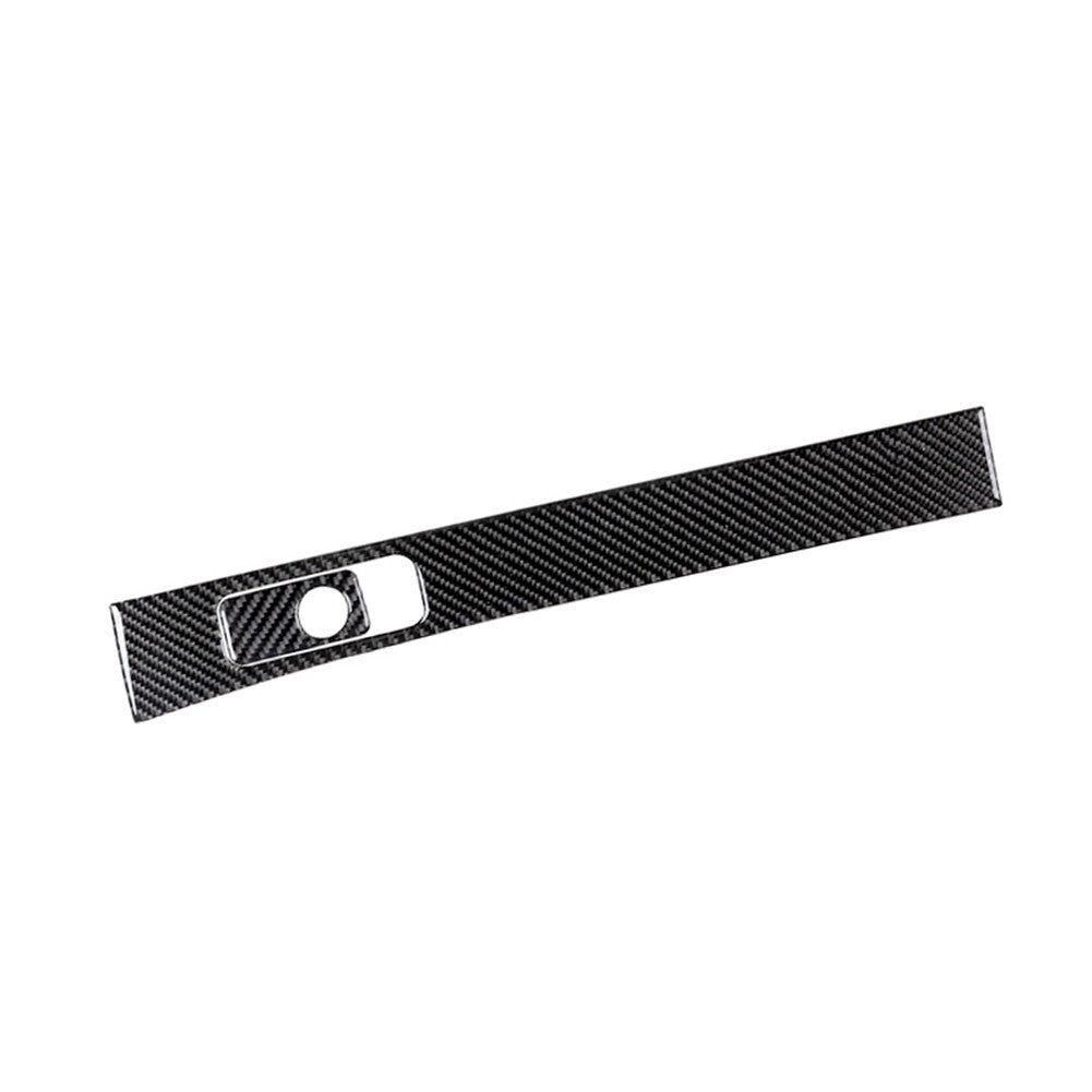 Carbon Fiber for Co -pilot Storage Box Trim Cover for Honda Accord Sedan 2003-2007
