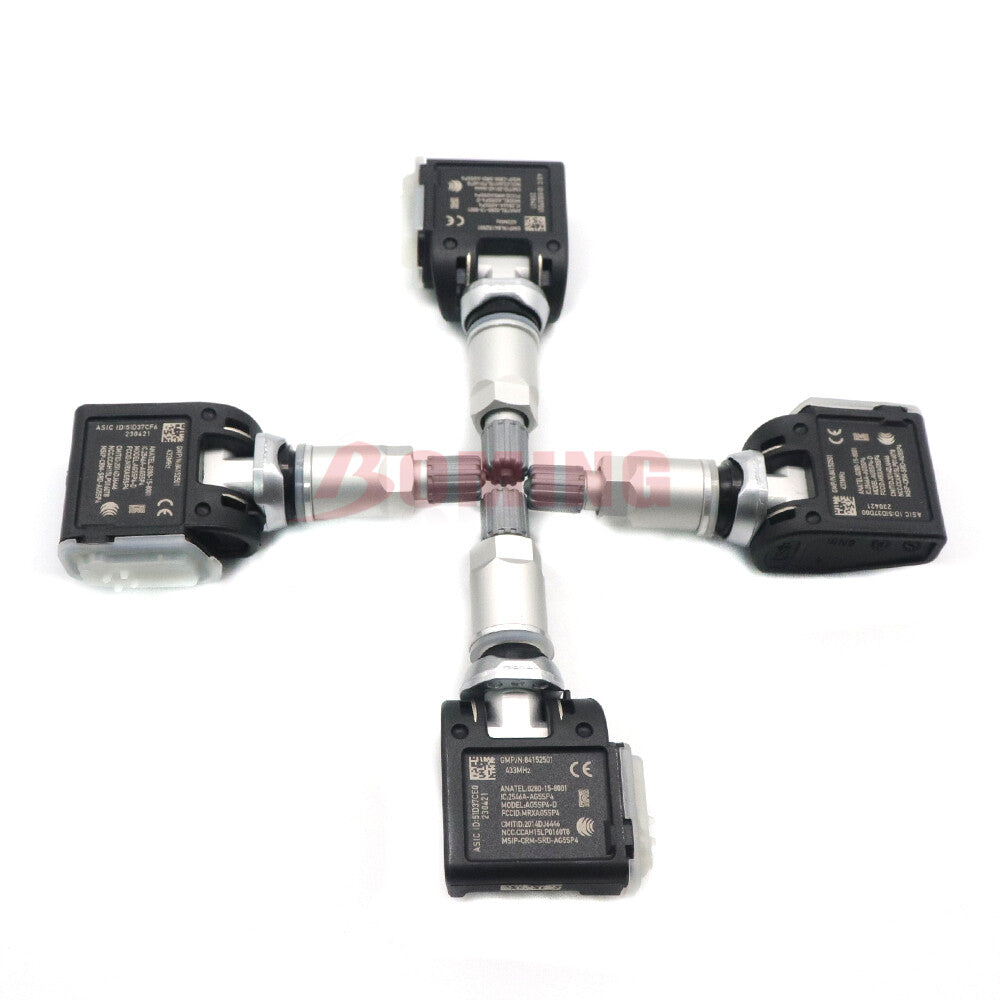 4 NEW 84152501 TPMS Tire Pressure Sensor for Chevy Silverado for GMC for Escalade 433MHz